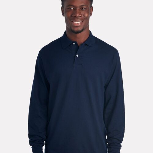 Men's Dri-Power® Long Sleeve Polo Thumbnail