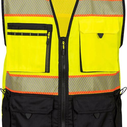 US375 - Portwest Hi-Vis Premium Surveyor Vest Thumbnail