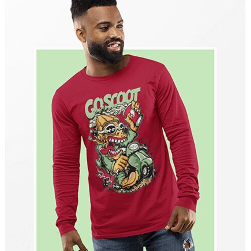 Gildan 2400 Ultra Cotton Long Sleeve T-Shirt Thumbnail