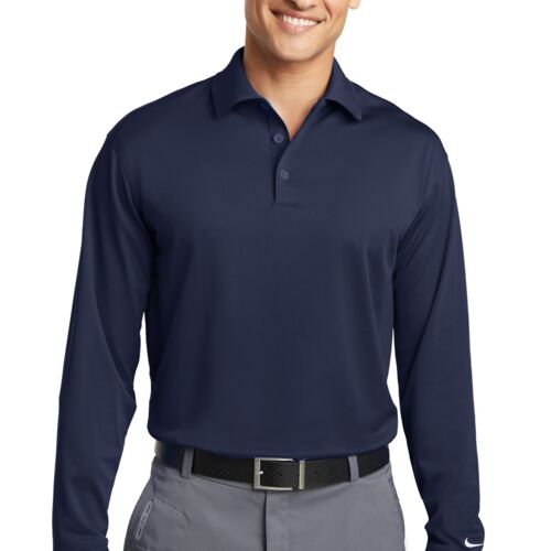 NIKE Tall Long Sleeve Dri FIT Stretch Tech Polo Thumbnail